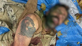 US special forces tattoo found on fighter killed in Russia (VIDEO) US special forces tattoo found on fighter killed in Russia (VIDEO)