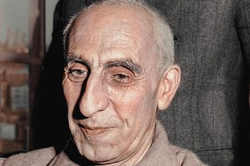 Former Prime Minister of Iran Mohammad Mosaddegh Former Prime Minister of Iran Mohammad Mosaddegh