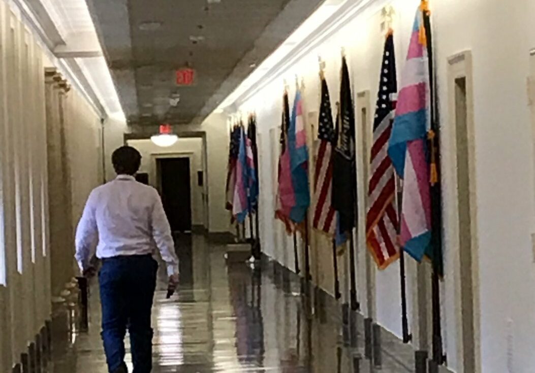 Dems Removed POW/MIA Flags From In Front Of Their Offices, Replace Them With “Transgender Flag” Dems Removed POW/MIA Flags From In Front Of Their Offices, Replace Them With “Transgender Flag”