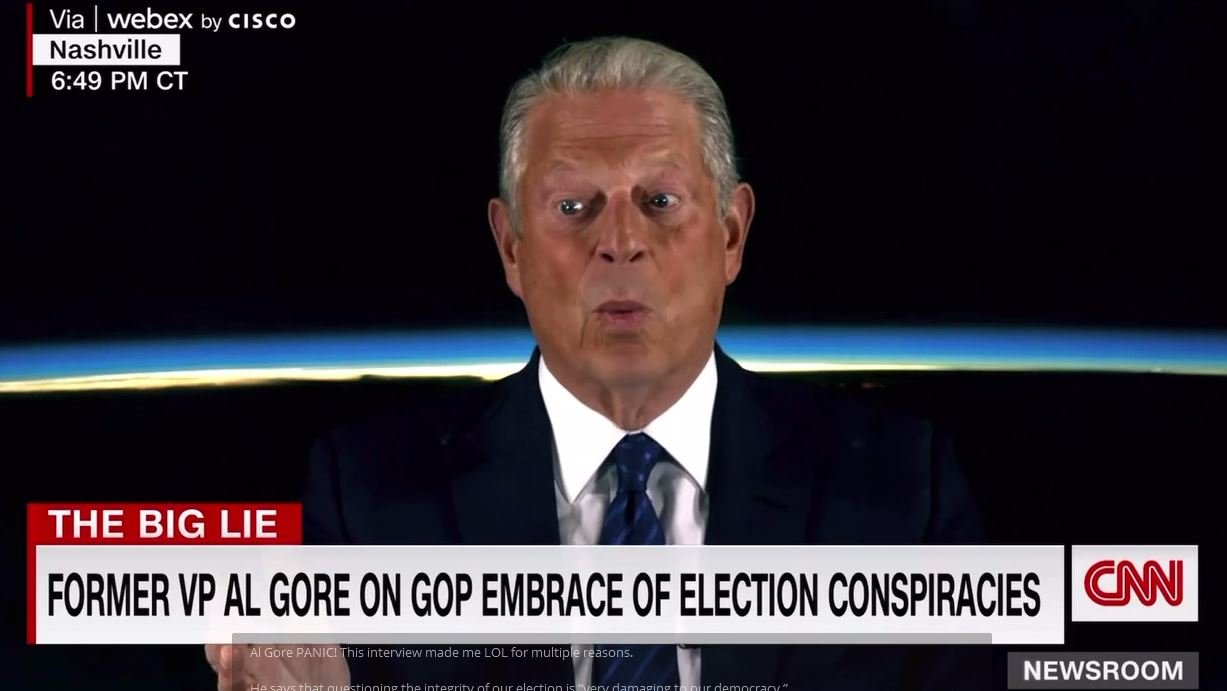 Video: Scared S***less Al Gore Attacks Arizona Audit as Preliminary Evaluation To Be Released this Week Video: Scared S***less Al Gore Attacks Arizona Audit as Preliminary Evaluation To Be Released this Week