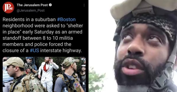 Media Uses Photo Of White Men W/ Confederate Flags To Describe Black Militia Movement, the ‘Rise of the Moors’ Media Uses Photo Of White Men W/ Confederate Flags To Describe Black Militia Movement, the ‘Rise of the Moors’