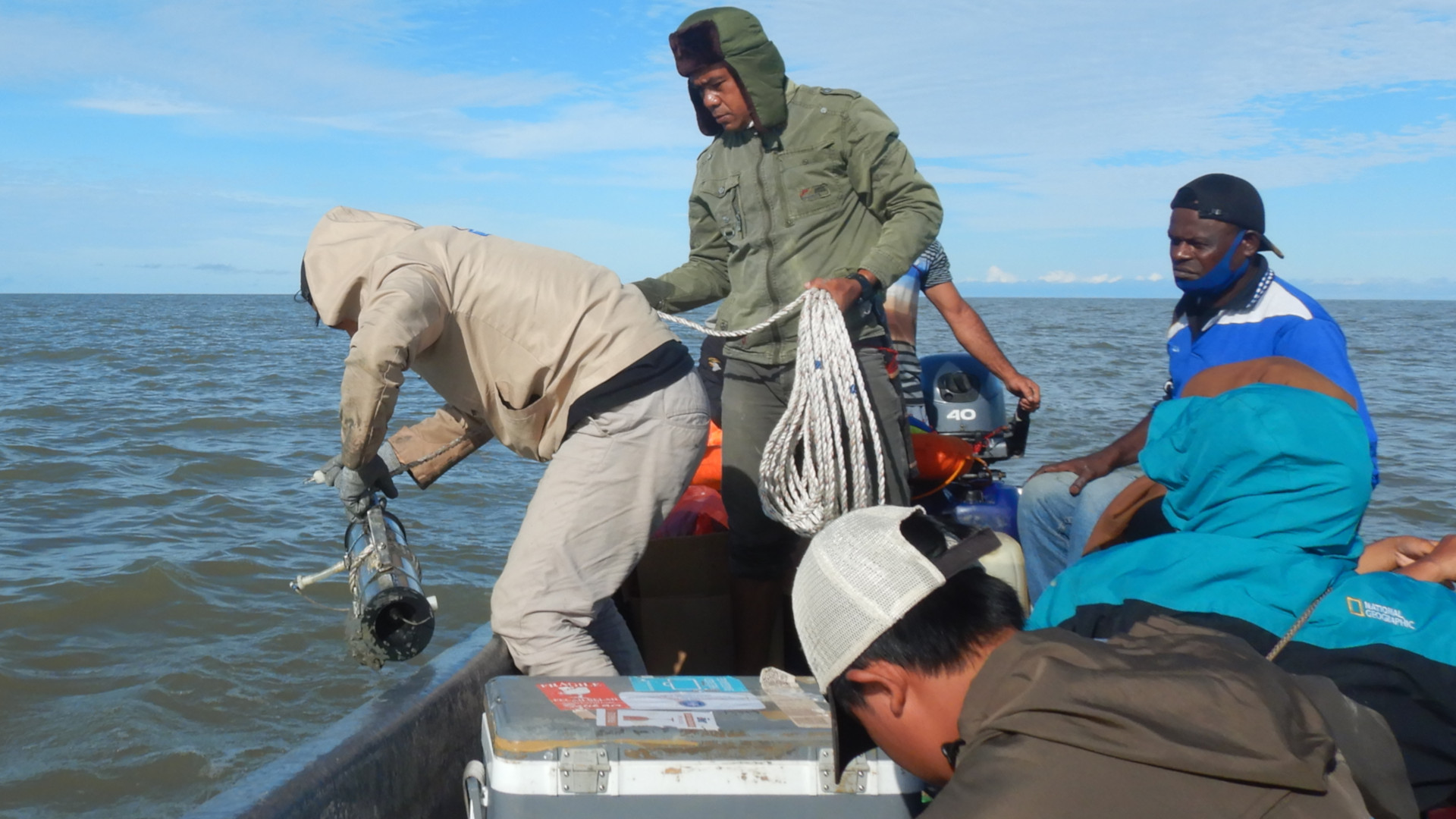 Sawfish fieldwork Sawfish fieldwork