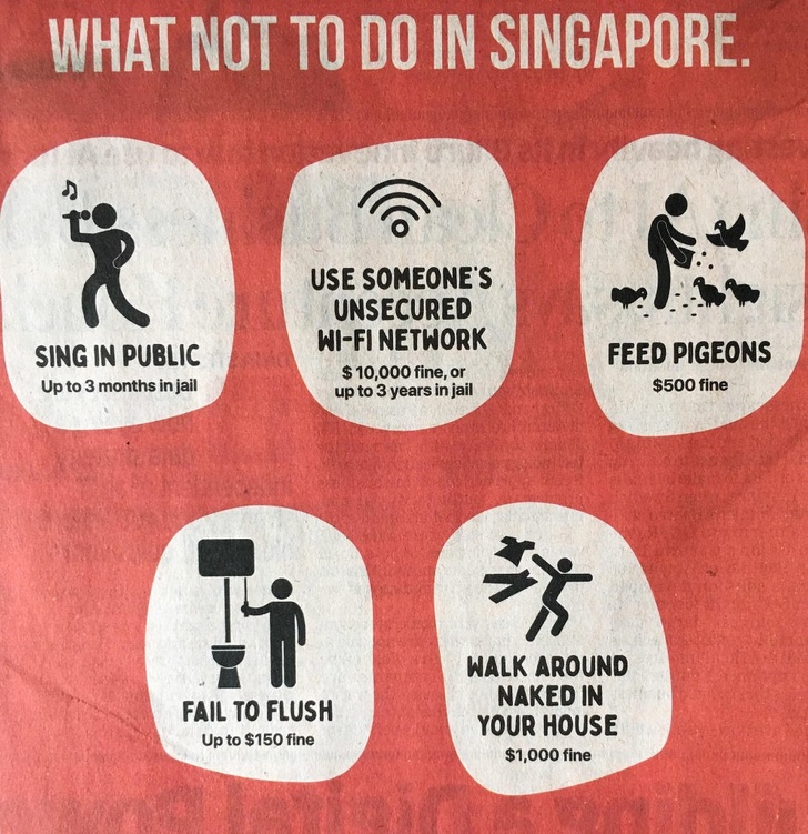 Điều thú vị về Singapore