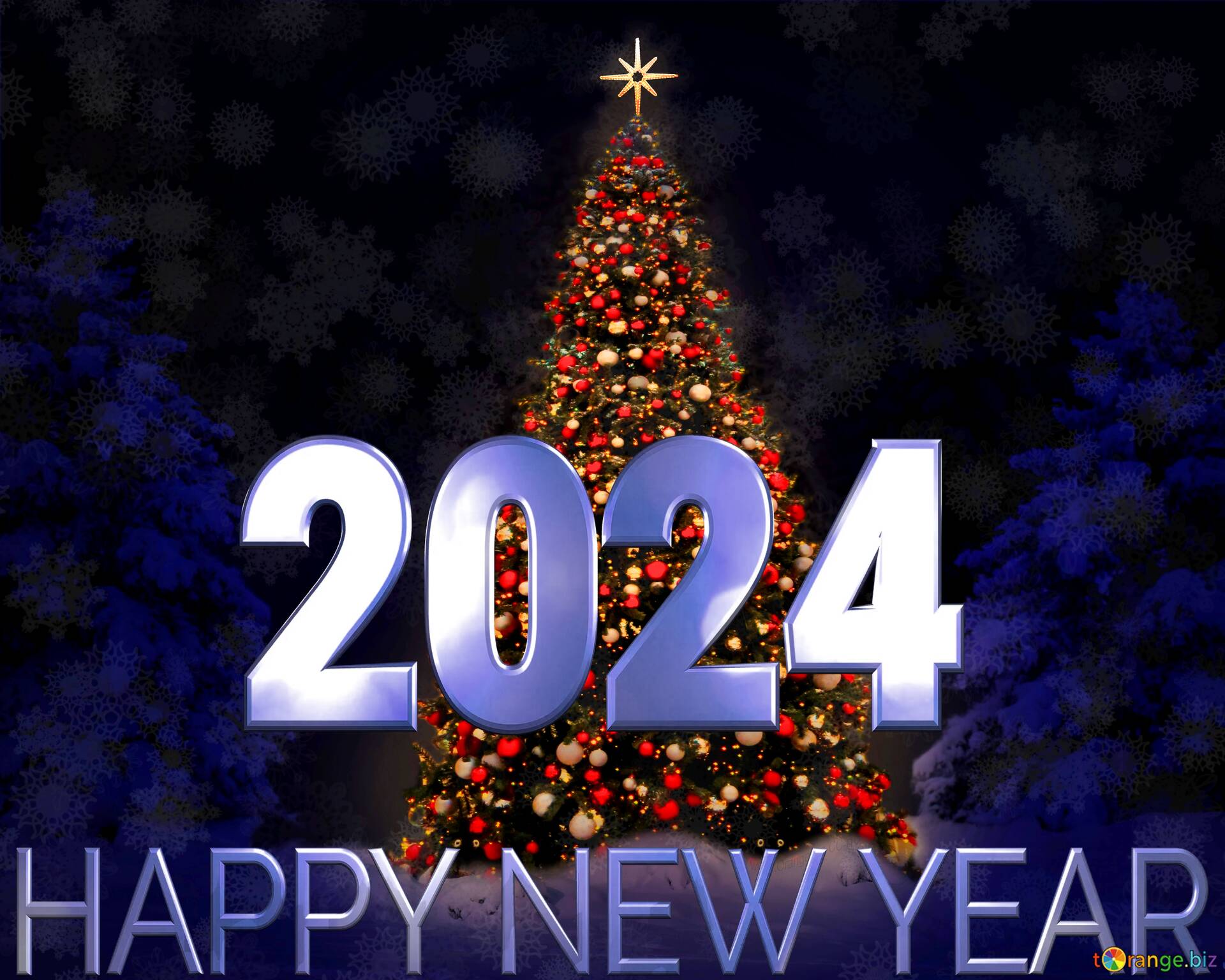 Download free picture Christmas tree happy new year 2022 blue on CC-BY  License ~ Free Image Stock tOrange.biz ~ fx №216474