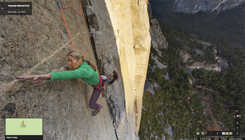 You Can Now Climb Yosemite’s Famous El Capitan on Google Maps