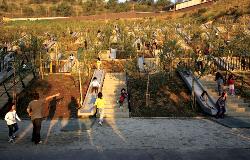 Architect Turns Unused Hill Into Amazing Public Park for Children