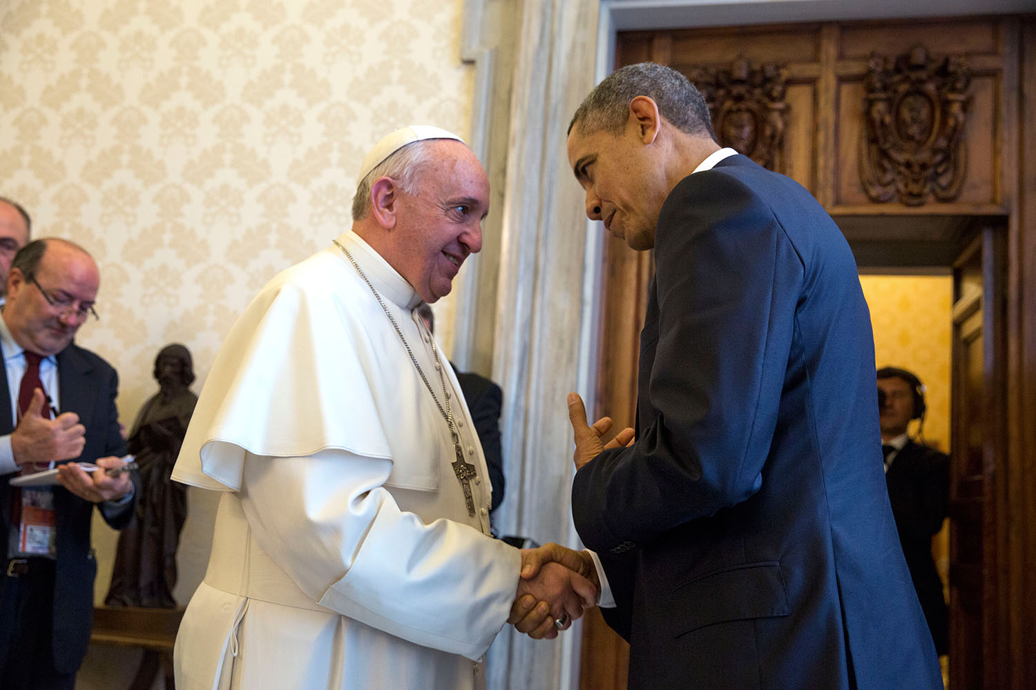 President Obama & Pope Francis
