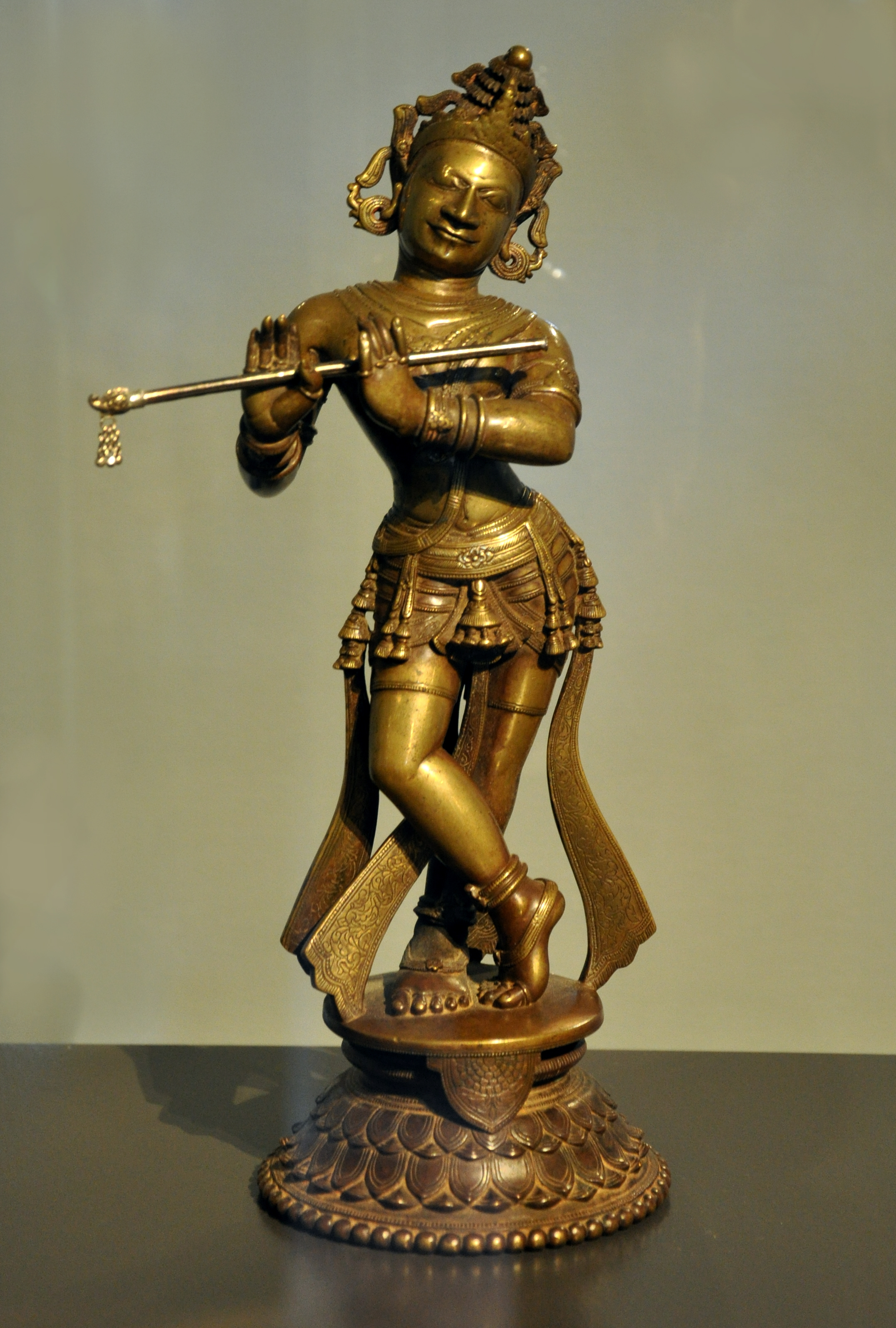Depiction of Krishna