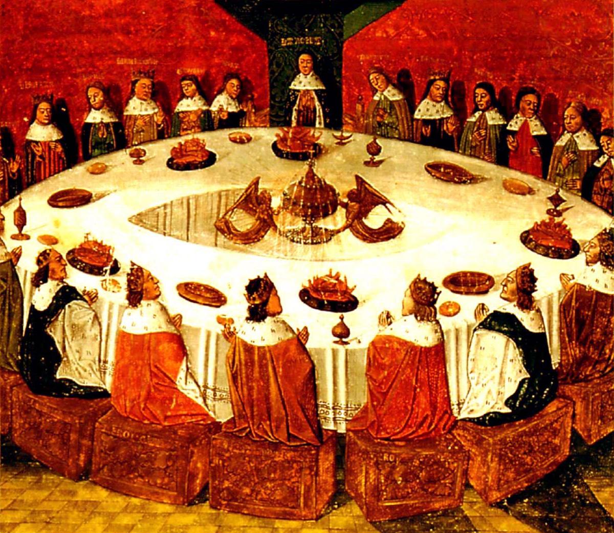 Image result for King Arthurâ€™s round table
