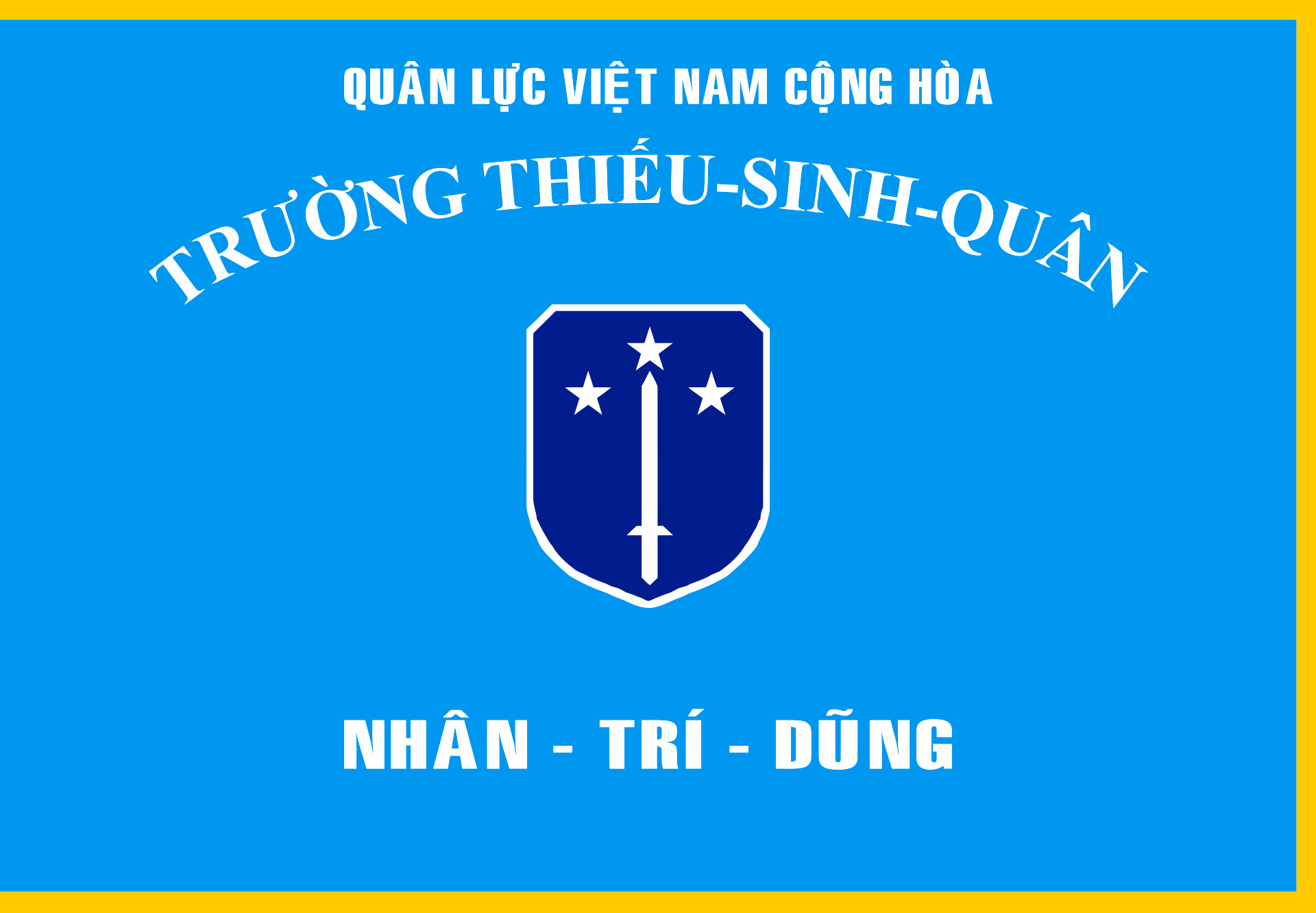 Flag of ARVN Junior Military Academy.svg