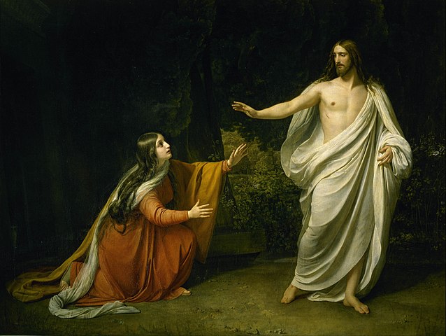 Appearance of Jesus Christ to Maria Magdalena (1835)