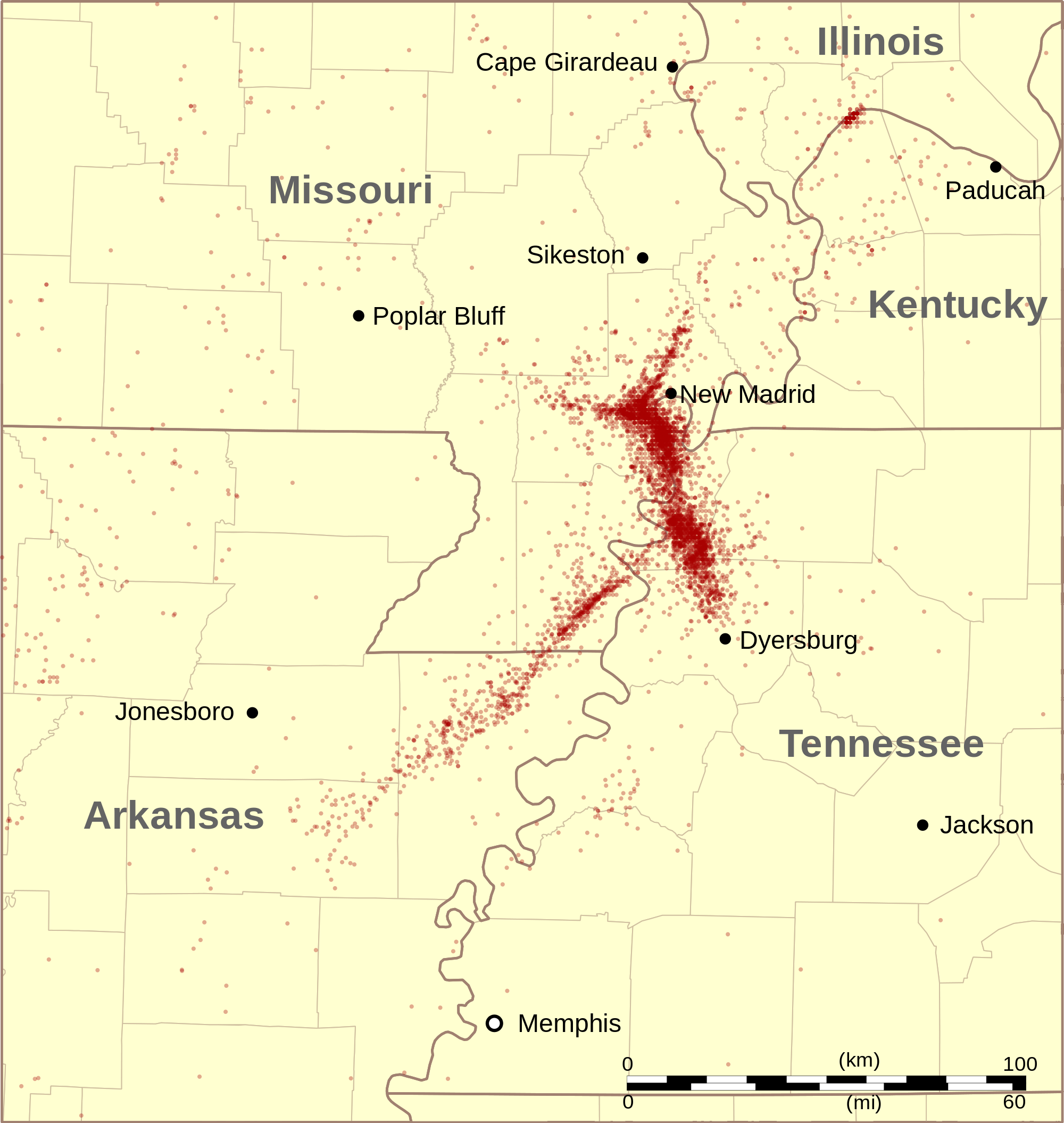 New Madrid Fault Zone
