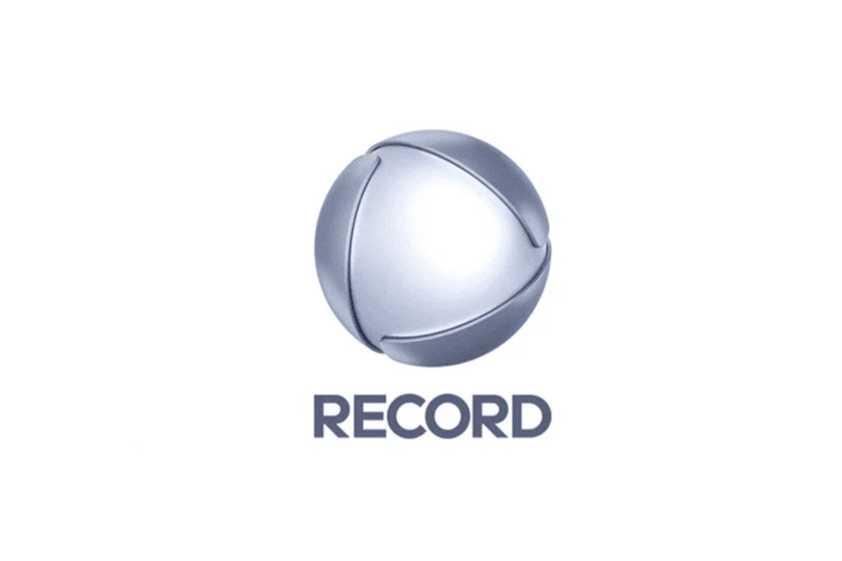 Logo da Record com fundo branco - Metrópoles