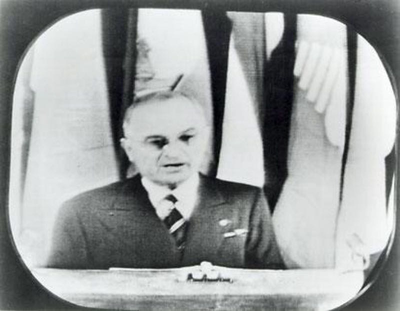 Image result for president truman's speech on september 1951