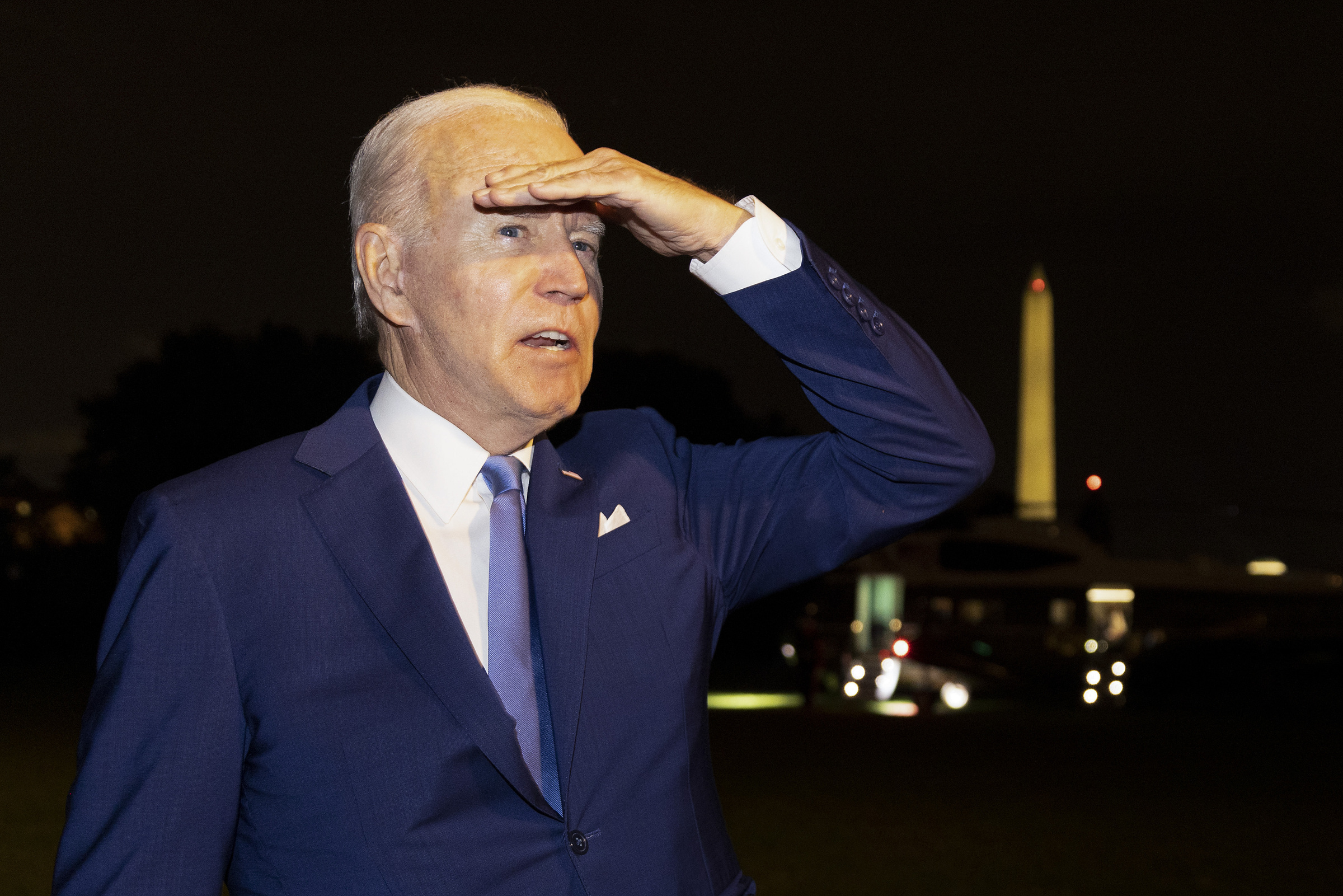 Tổng thống Mỹ Joe Biden trả lời phỏng vấn ở Nhà Trắng hôm 16/7. Ảnh: AFP.