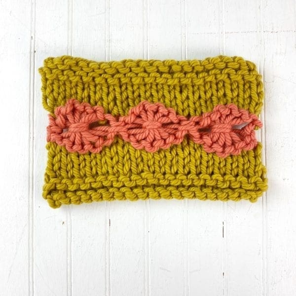 Knit Flower Stitch with Vickie Howell