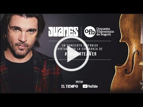 Juanes & La Orquesta Filarmónica de Bogotá - Concierto Sinfónico Virtual - #VolverteAVer