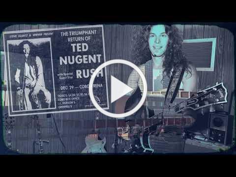 TED NUGENT BORN IN THE MOTORCITY LYRIC VIDEO