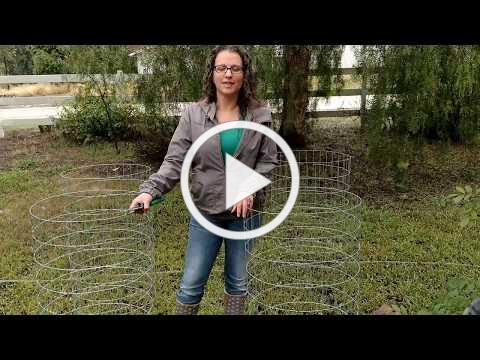 Easy DIY Tomato Cages - Mary's Heirloom Seeds