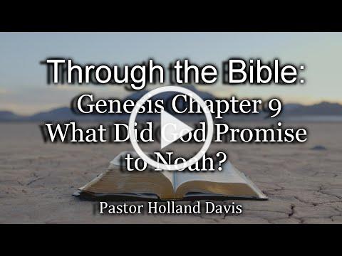 The Book of Genesis - Chapter 9 - What Did God Promise to Noah?