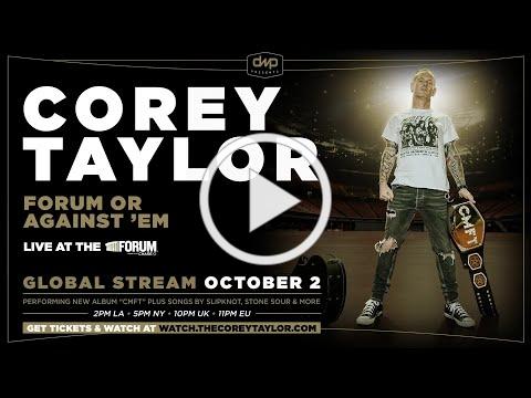 Corey Taylor: Forum Or Against 'Em (Pre-Show)