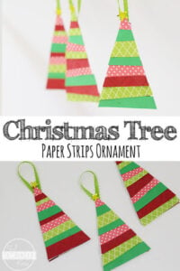 Paper-Strip-Christmas-Tree-Ornament-Craft