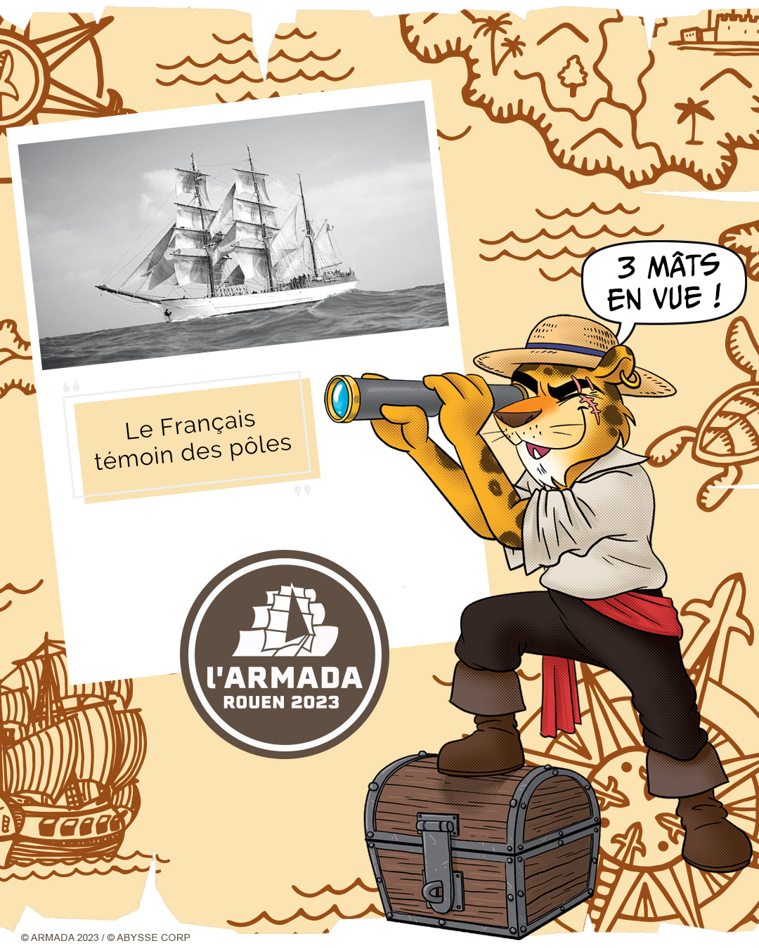 Le Français accoste ce vendredi 6 janvier 2023 à Rouen.