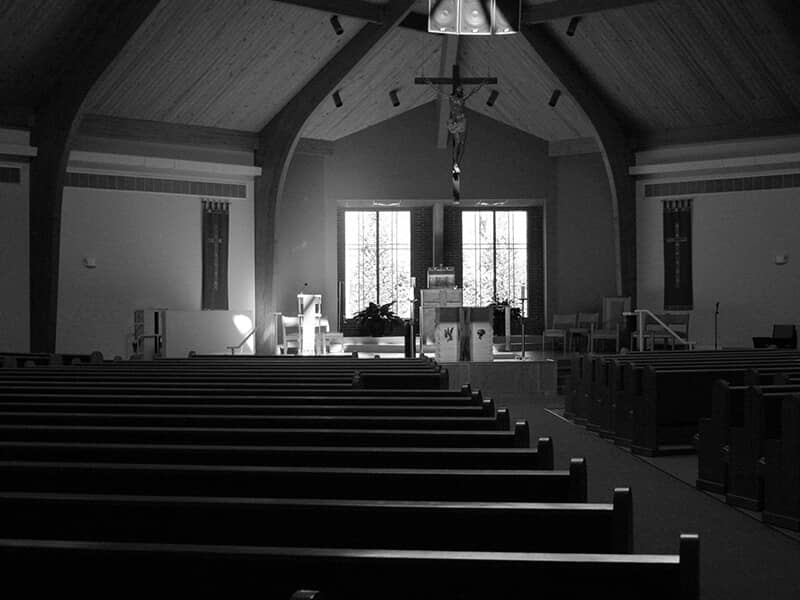 empty church