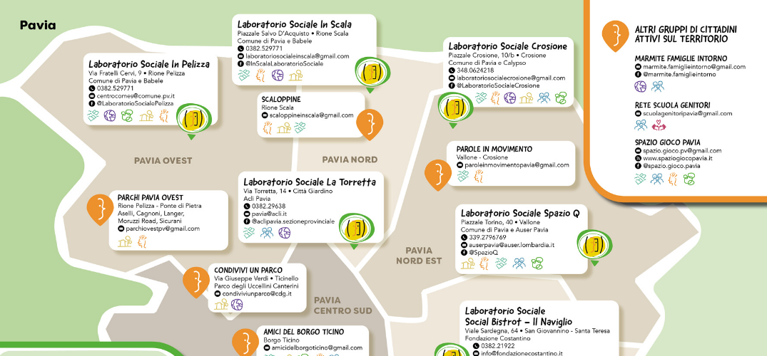E' nata la Mappa dei laboratori Sociali Fare#Bene Comune