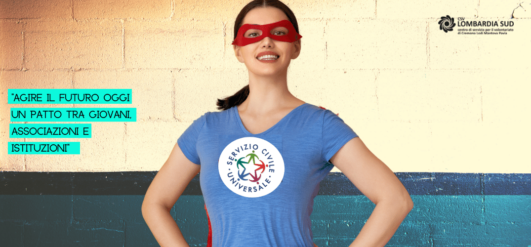 2 posti di Servizio Civile Universale con CSV Lombardia Sud sede di Pavia. C’è tempo fino al 9 marzo