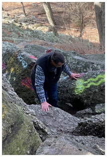 Scrambling on Boxcar Rocks