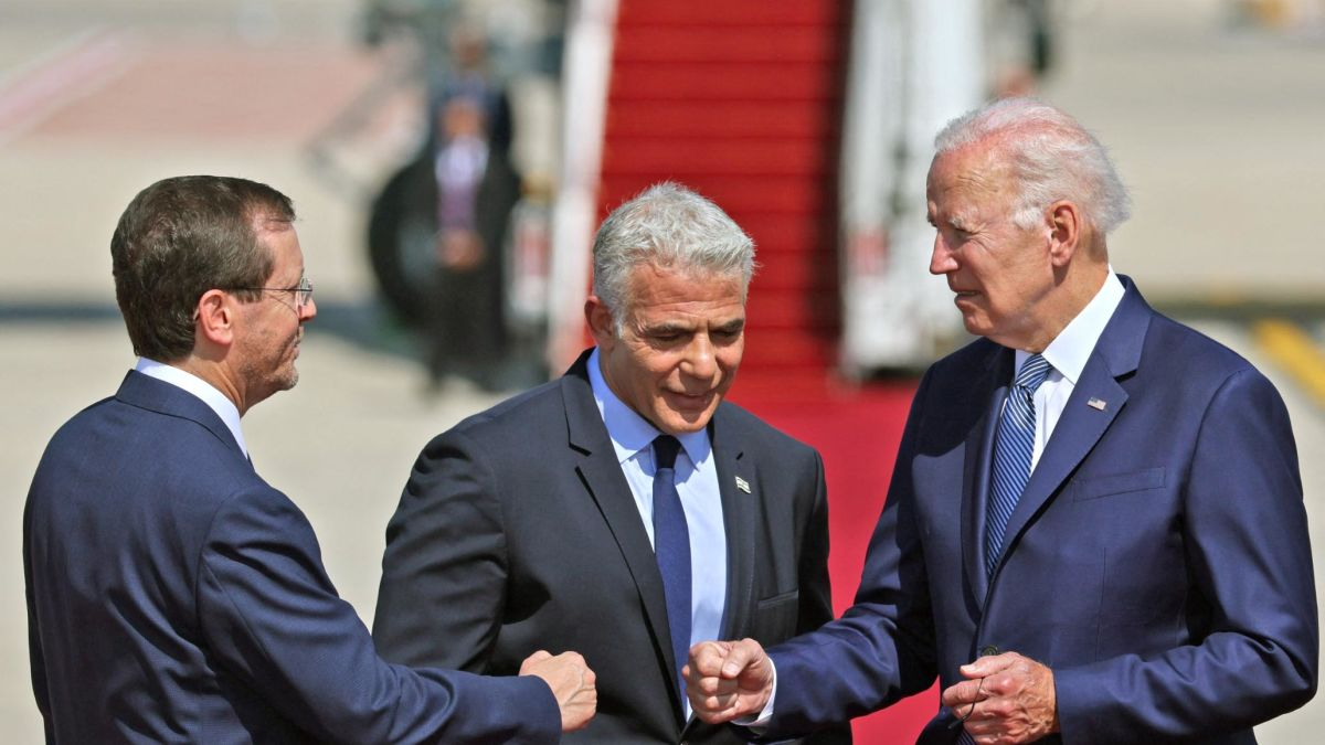 Première journée désastreuse de Joe Biden en Israël
