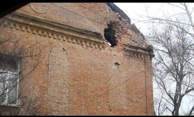 Un missile russe a frappé une synagogue en Ukraine