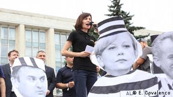 Republik Moldau - Proteste der demokratischen Opposition in Chisinau (E. Covalenco)