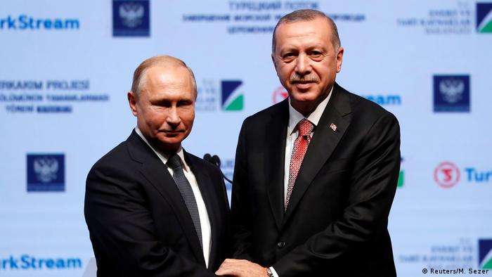Putin und Erdogan Eröffnung TurkStream (Reuters/M. Sezer)