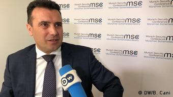Zoran Zaev, Premierminister Nord-mazedonien (DW/B. Cani)