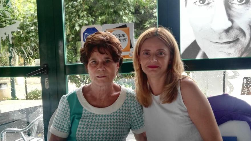 Encuentro de Ana Belén y su madre biológica FOTO: Ana Belén Pintado