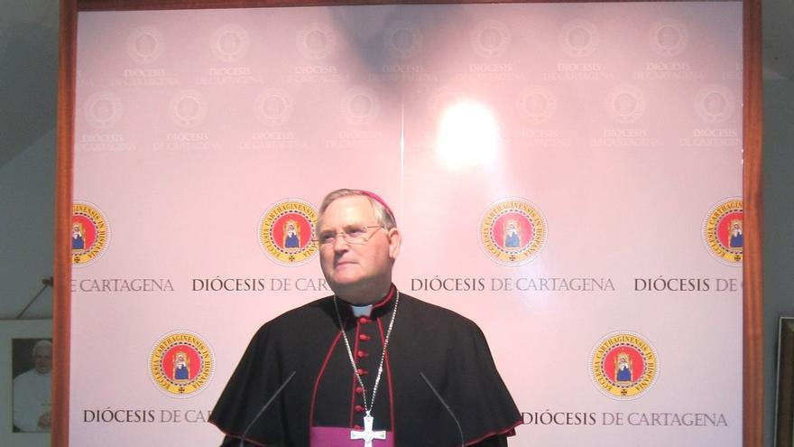 El obispo de Cartagena pide a los partidos que "miren en la misma dirección para poder vivir en armonía"