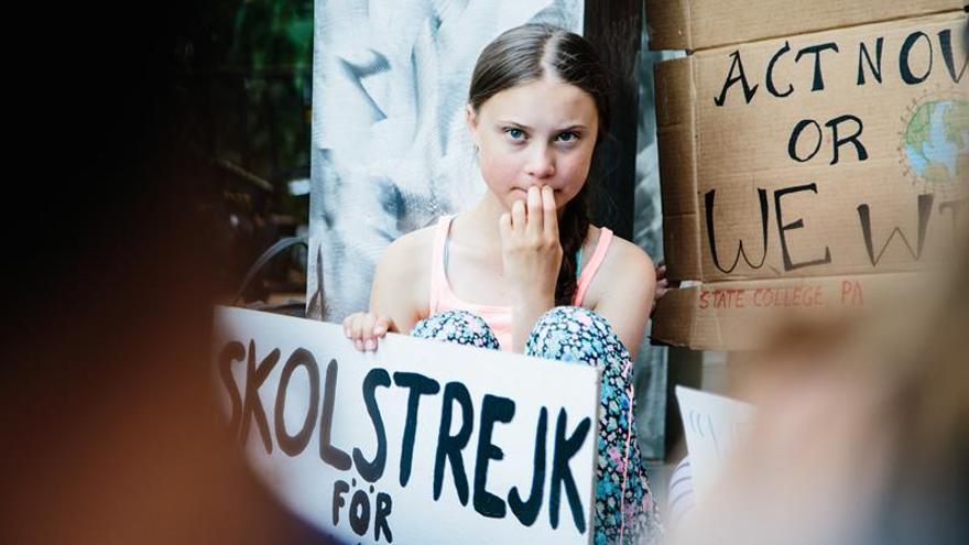 La presencia de Greta Thunberg impulsa el activismo ambiental frente a la ONU