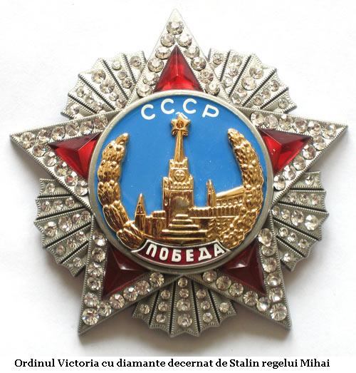 Decoratia-Sovietica-a-Regelui-Mihai-Ordinul-Victoria-cu-Diamante-de-la-Stalin
