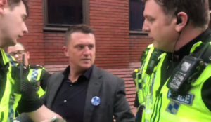 Facebook bans Tommy Robinson, falsely claiming he calls for violence against Muslims