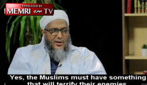 Cleric demands Muslims must “strive to obtain nuclear weapons” to stop zionists