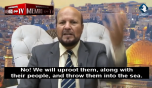 Muslim prof: If we ‘liberate Palestine,’ we will ‘uproot’ synagogues and their people, ‘throw them into the sea’