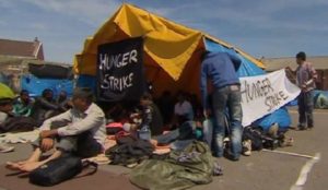 UK: Illegal Muslim migrants go on hunger strike to protest a handful of deportations