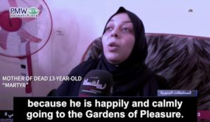 Palestinians celebrate mothers who say they’re happy their children were killed trying to kill Israelis