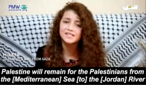 Palestinian 12-year-old recites poem on PA TV erasing Israel’s existence from the river to the sea