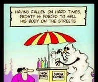 Image result for frosty gets caught picking his nose