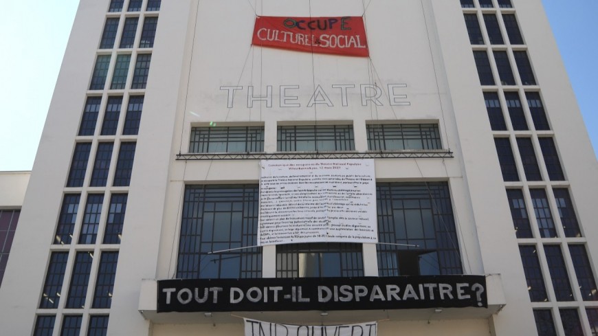 Villeurbanne : les occupants du TNP ne souhaitent toujours pas quitter les lieux