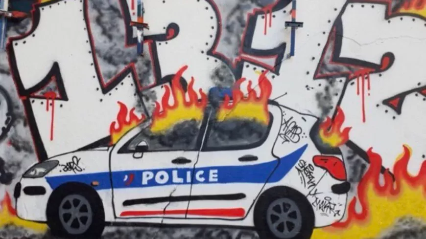 Lyon : un tag anti-police effac&eacute; par la mairie
