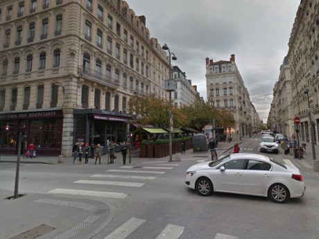 La rue Edouard-Herriot à Lyon - DR